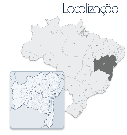 Localização Bahia
