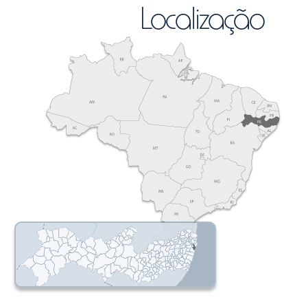 Localização Pernambuco