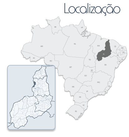 Localização Piauí