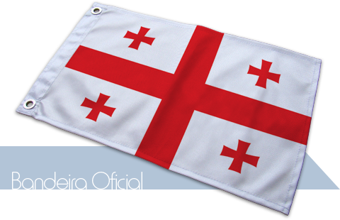 Bandeira Geórgia