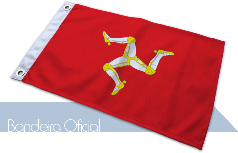Bandeira Ilha de Man