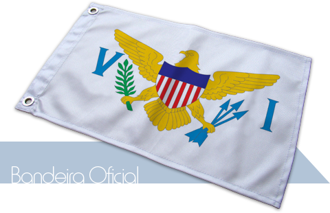 Bandeira Ilhas Virgens Americanas