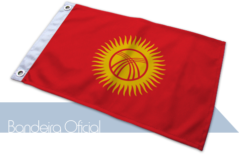 Bandeira Quirquistão