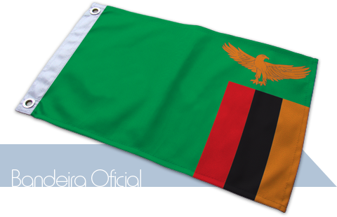 Bandeira Zâmbia