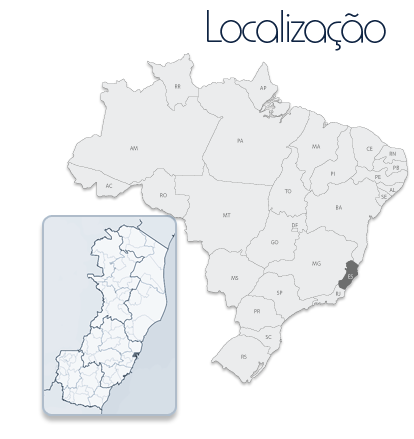 Localização Espírito Santo