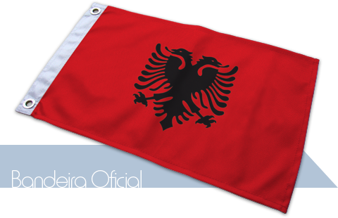 Bandeira Albânia