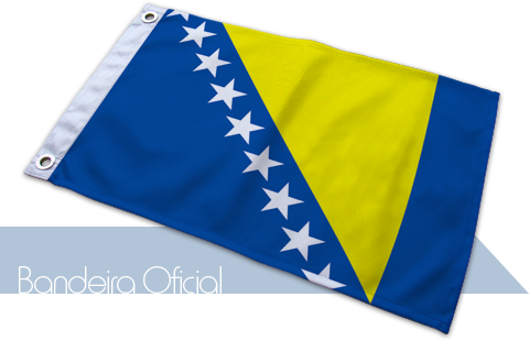 Bandeira Bósnia