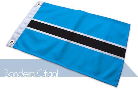 Bandeira Botsuana