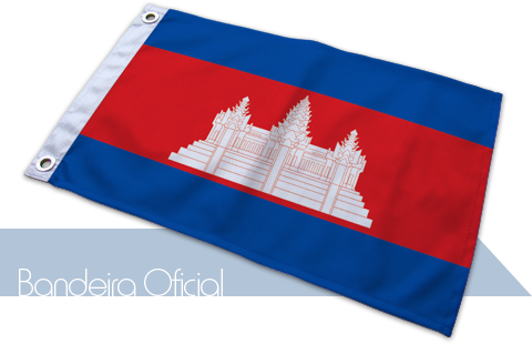 Bandeira Camboja
