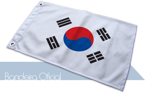 Bandeira Coréia do Sul