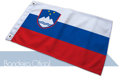 Bandeira Eslovênia