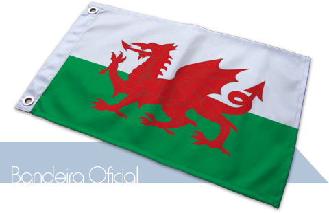 Bandeira País de Gales