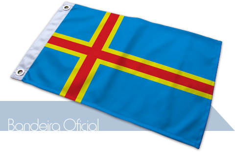 Bandeira Ilhas Aland