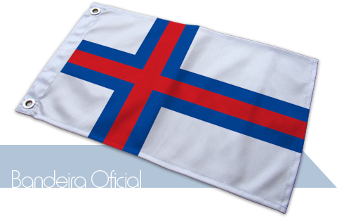 Bandeira Ilhas Faeroes