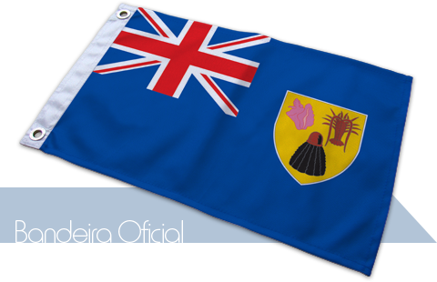 Bandeira Ilhas Turks e Caicos