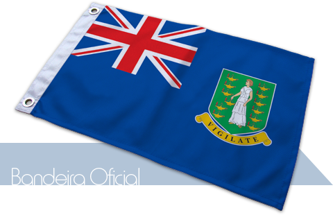Bandeira Ilhas Virgens Britânicas