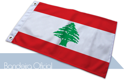 Bandeira Líbano