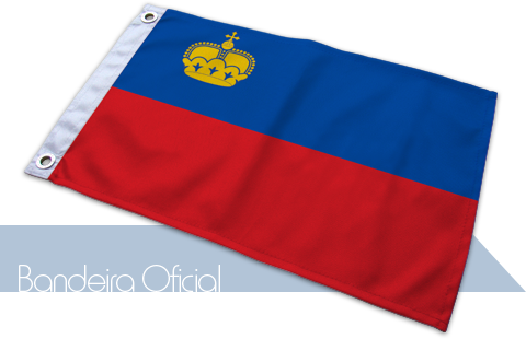 Bandeira Liechtenstein