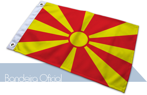 Bandeira Macedônia