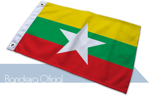 Bandeira Myanmar