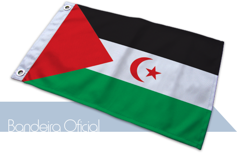 Bandeira Sahara Ocidental