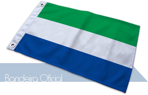 Bandeira Serra Leoa