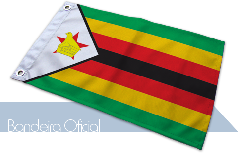 Bandeira Zimbábue