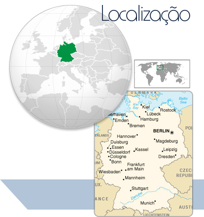 Localização Alemanha