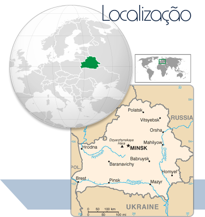 Localização Belarus