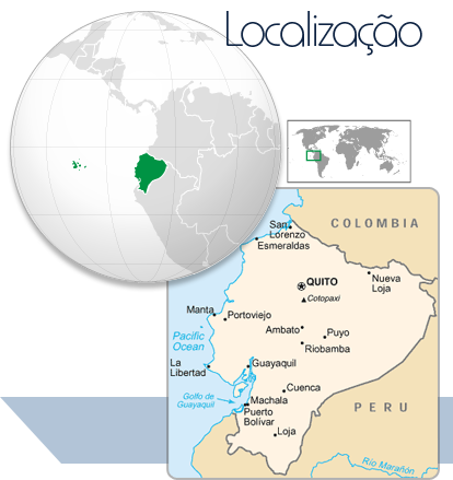 Localização Equador