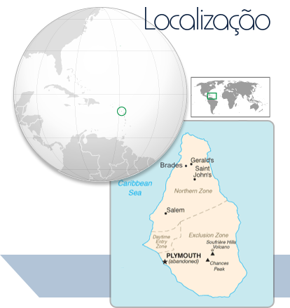 Localização Mont Serrat