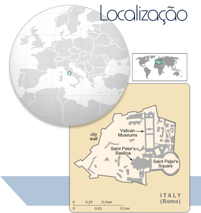 Localização Vaticano